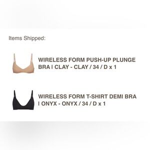 SKIMS Wireless Bra in Nude